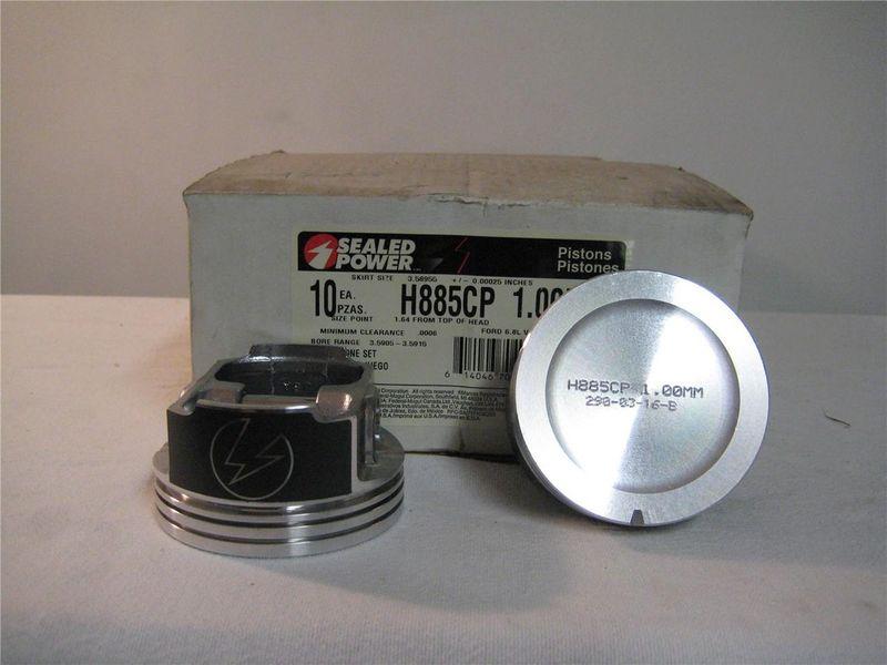 Ford 6.8 v10 sealed power pistons (cast) oversized .040