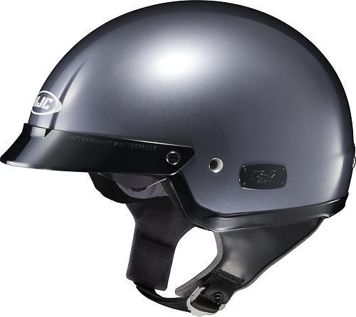 New hjc is-2 half-helmet adult helmet, anthracite/gray, 2xl/xxl