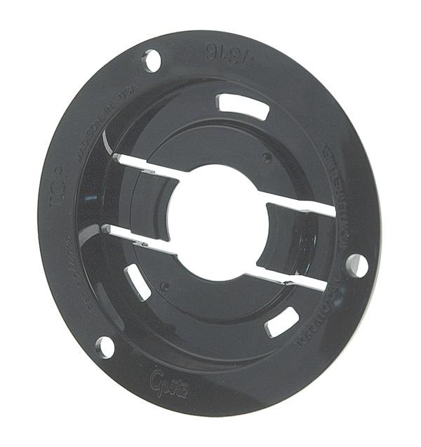 Grote 43162 - theft-resistant mounting flange & cap for 2 1/2" lamps