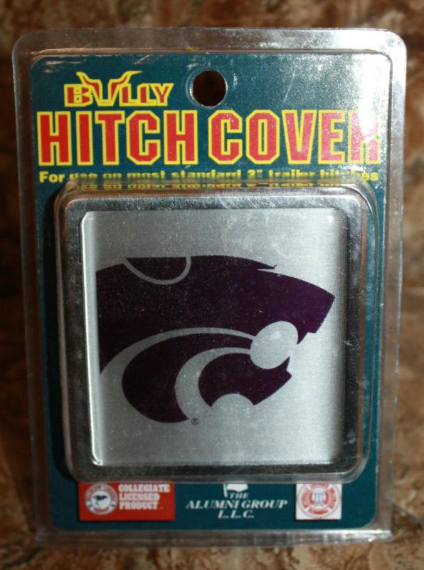 Bully 2" universal hitch cover - kansas state officially licensed new in box 