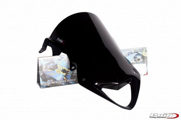 Puig racing windscreen black aprilia rsv 1000 r factory 2004-2008