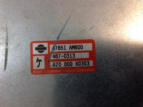 2004 infiniti g35 abs control module(ecu, pcm, ecm) oem 47851am800     c1 49