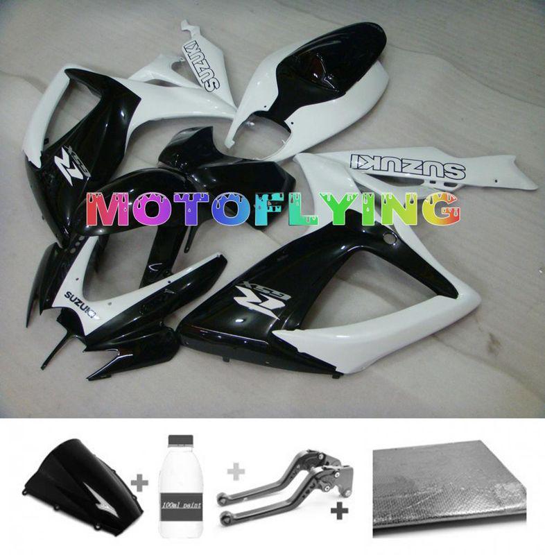 Injection fairing bodywork paint levers for suzuki 2006 2007 gsxr 600 750 k6 h15