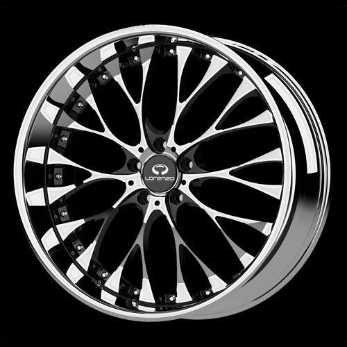 Lorenzo wl02722052240 wl27 wheel 22" x 10" chrome 5x120