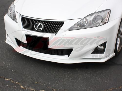 2011-2012 lexus is250/is350 bmagic pu front bumper chin lip spoiler