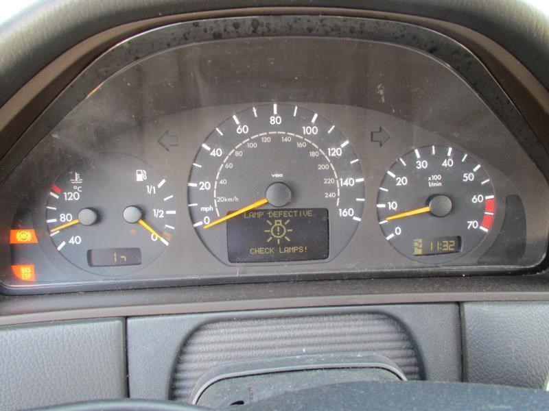 00 01 02 03 mercedes e320 speedometer 210 type cluster e320 e430 mph 188885