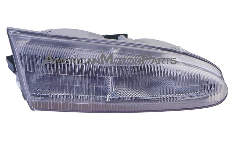 Right passenger side replacement headlight 95-97 ford contour - f5rz13007a