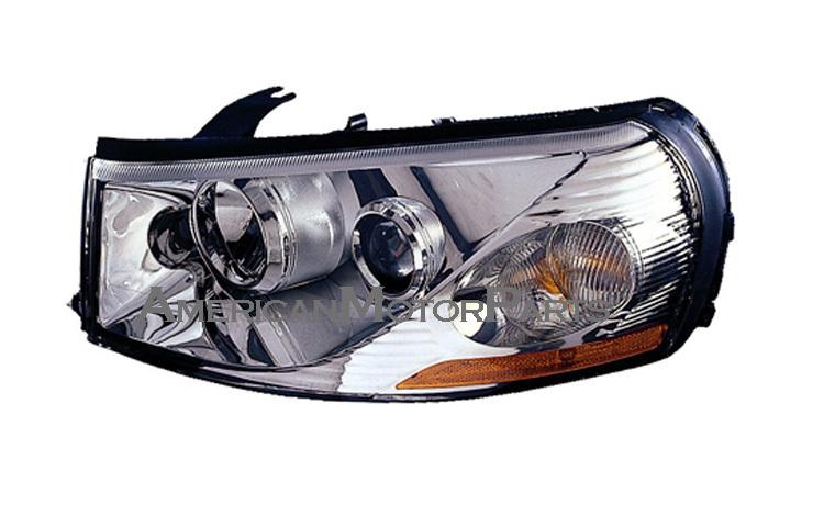 Left driver side replacement headlight 03-05 saturn l series - 22720600