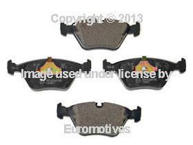 Bmw e32 e34 e36 _ genuine _ brake pad set _ front oem