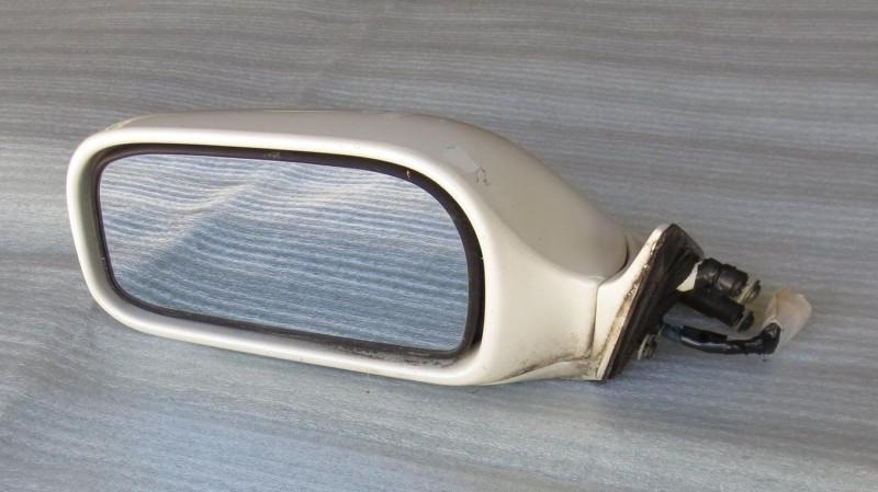 1990-1994 lexus ls400 driver left exterior side heated mirror 90 91 92 93 94