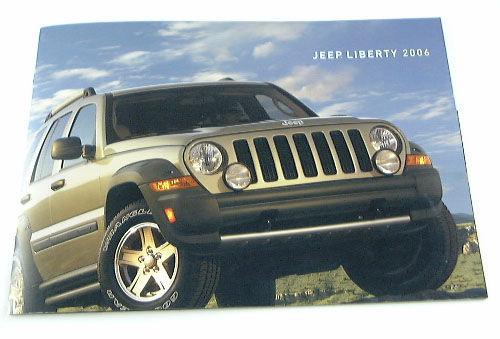 2006 06 jeep liberty truck suv brochure sport renegade