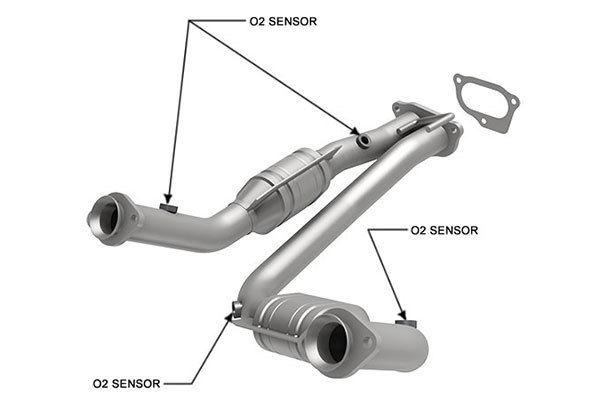 Magnaflow catalytic converters - 49 state legal - 24470