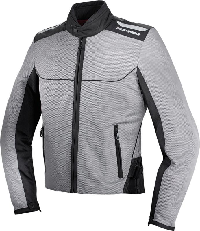 Spidi sport s.r.l. netix tex motorcycle jacket black/gray x-large