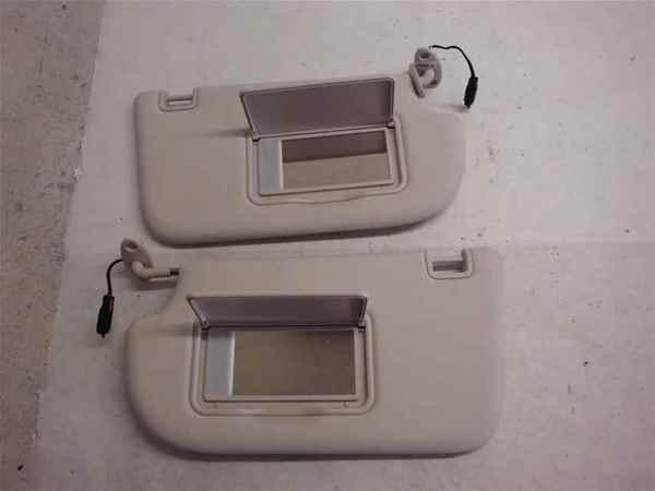 2013 ford focus oem pair beige sun visors w/ map lights