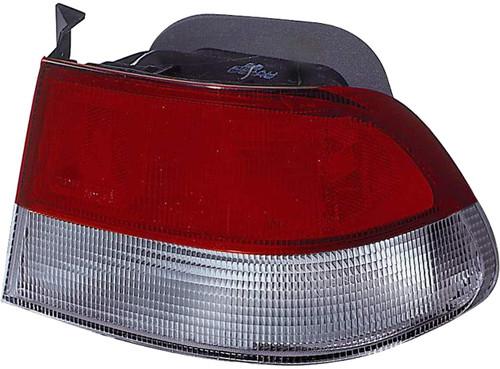 Honda civic coupe 99 00 tail light lens&hsg right rh