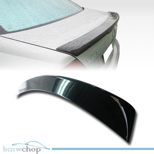 Painted mercedes benz w203 sedan l style trunk rear spoiler ●