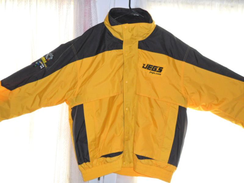 Jegs performance drag racing jacket coat nhra nascar cart scca motorcycle large