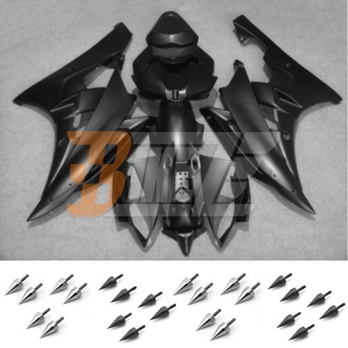 Free bolt kit! injection fairing kit bodywork for yamaha yzf 600 r6 2006 2007 km