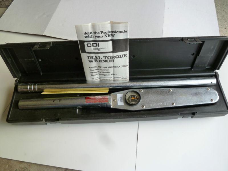 Cdi 6004df 3/4 drivetorque wrench 0-600 ft lbs. 0-800 newton meters