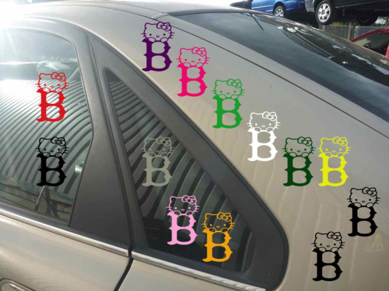Boston red sox decal red soxs decal boston red sox decal cute hello kitty decal