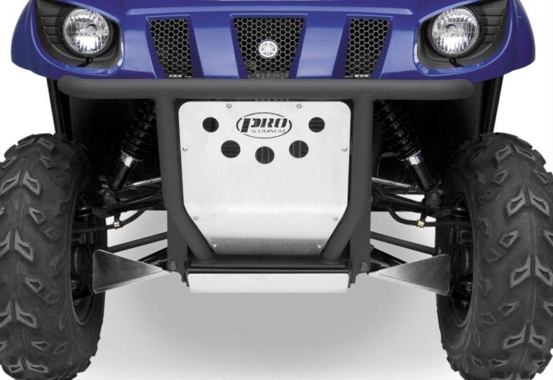 Pro aluminum racing front bumper black pa-16-235b