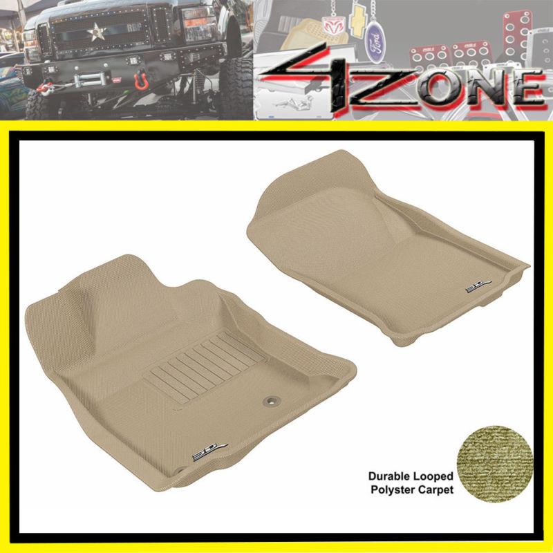 2010- 2012 toyota 4runner custom fit floor mat auto carpet front seats