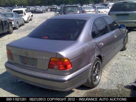 01 02 03 bmw 525i passenger rear door vent glass 1285392