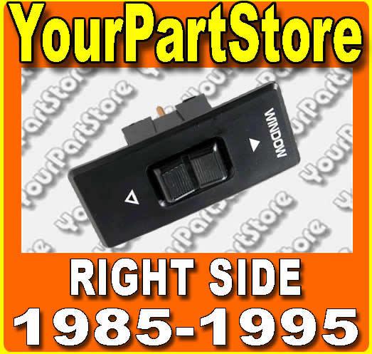 Chevy astro safari van right passenger front power door window control switch