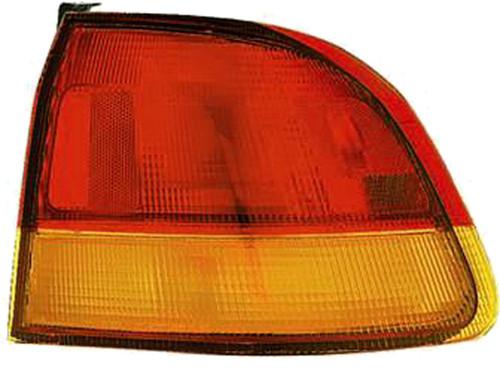 Honda civic sedan 96 97 98 tail light lens&hsg right rh