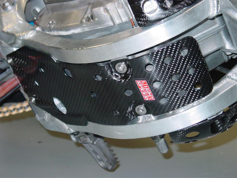 Lightspeed carbon fiber glide plate with case guard  014-00490