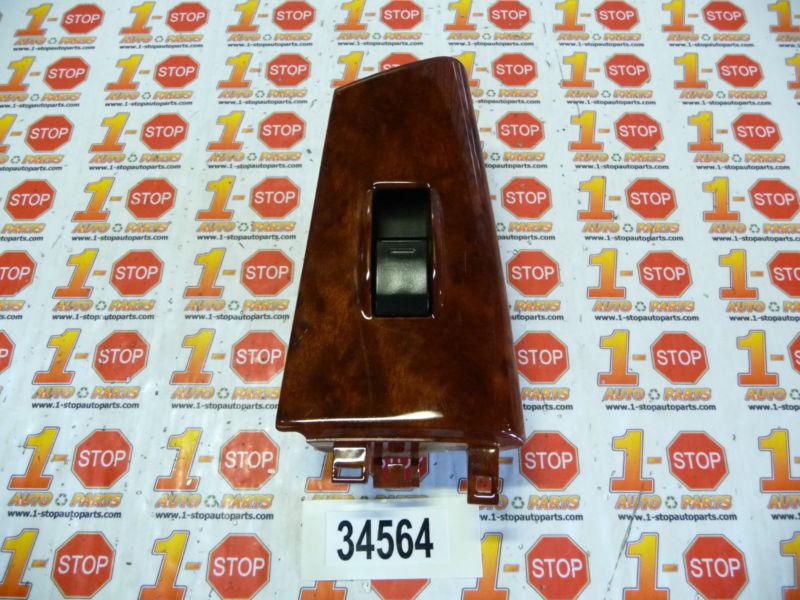 03 04 05 06 07 08 toyota corolla wood grain driver/left rear window switch oem