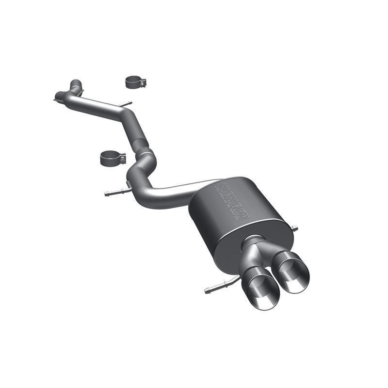 2000-2002 audi s4 2.7l sedan ss cat-back system magnaflow performance exhaust