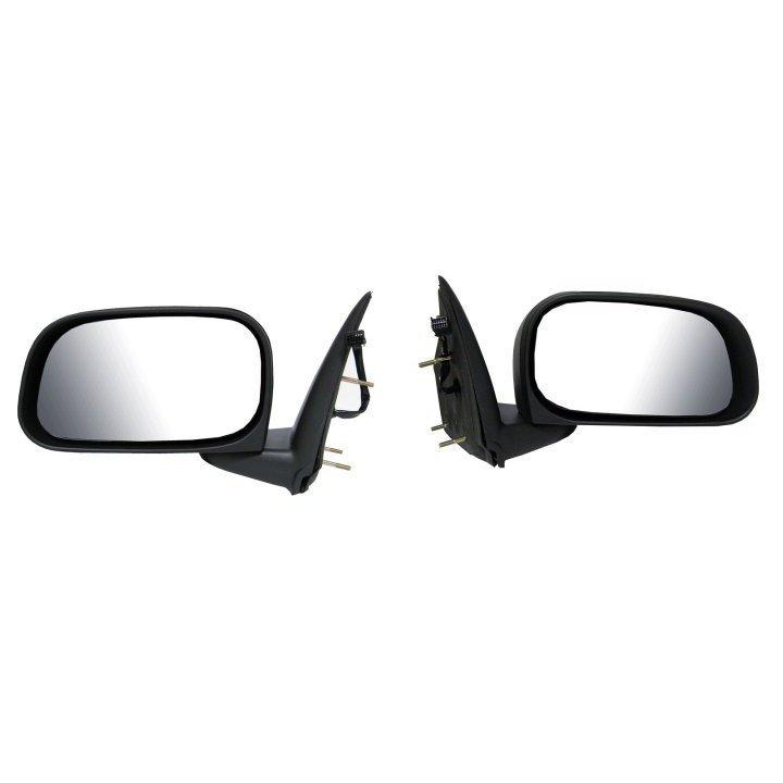 Power heated side view door mirror fold assembly pair set driver passenger