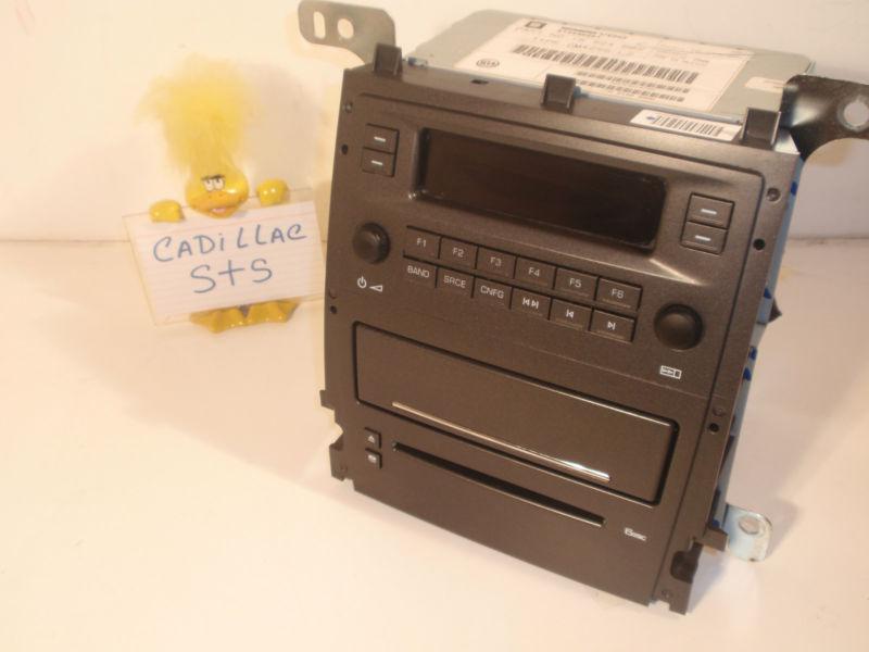 08 09 10 11 cadillac sts radio 6 cd  dark grey