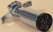 Husky connector 6 way zinc trailer end 14627