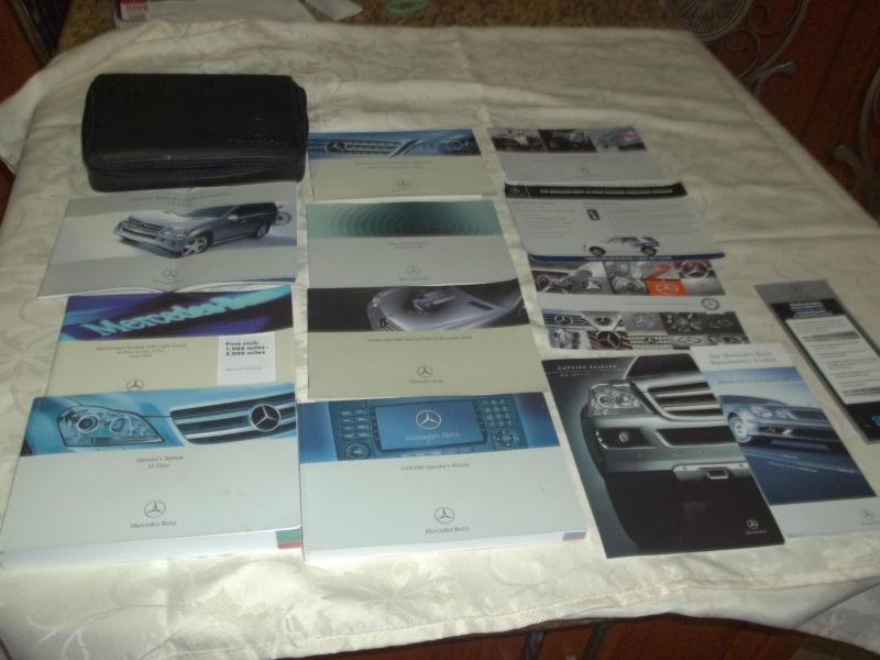 2007 mercedes-benz gl-class gl320cdi gl450 owner manual13/pc.set+navigation&case