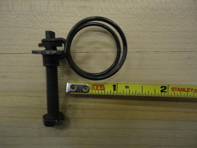 Yamaha nos yz125h 1981, radiator hose clamp, 90460-25170-00 #152