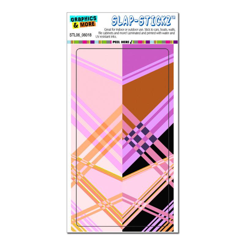 Geometric pastels - slap-stickz™ automotive car window locker bumper sticker