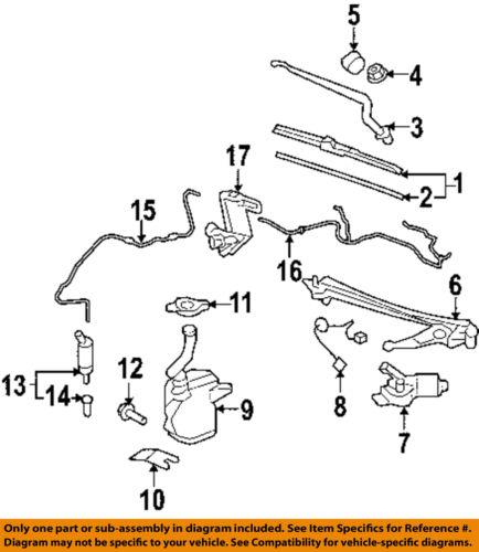 Gm oem 25864383 wiper & washer-windshield-level sensor