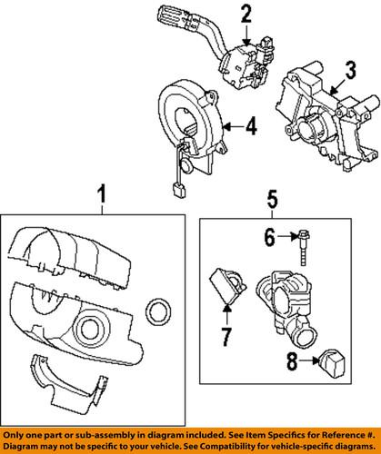 Mazda oem zzc066110 combination switch/switch, multi-function/combination