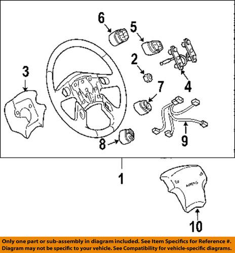 Gm oem 1999442 steering wheel-switch