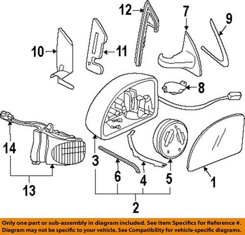 Volkswagen oem 171863147 outside mirrors-door-strip