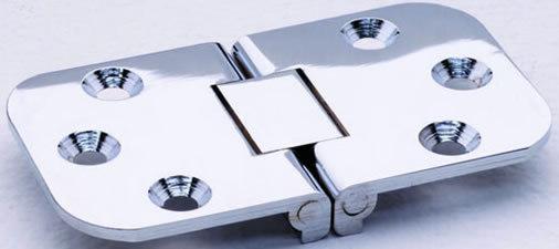 Flush hinge stainless steel square ends attwood 66239