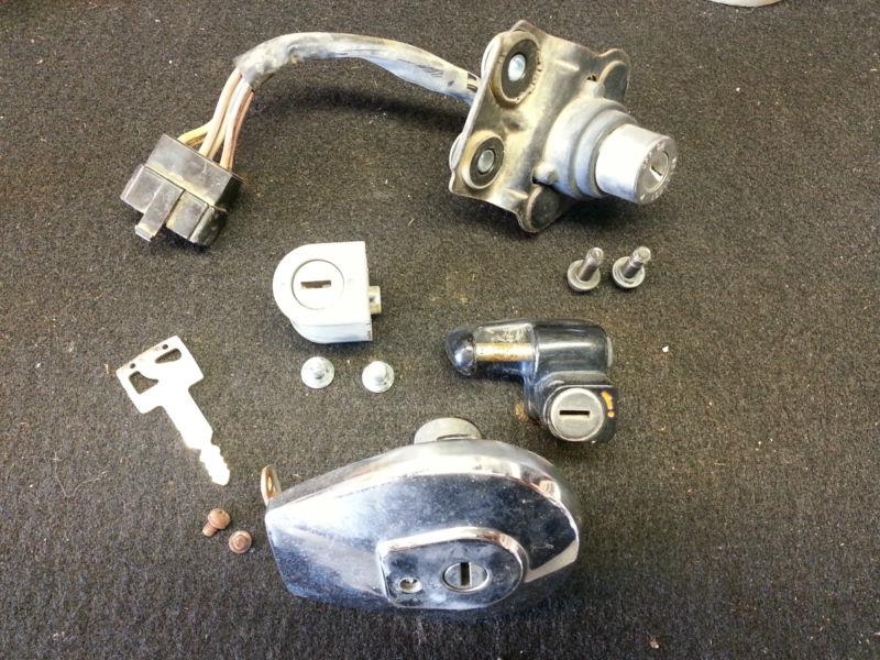 1987 honda super magna lock and key set