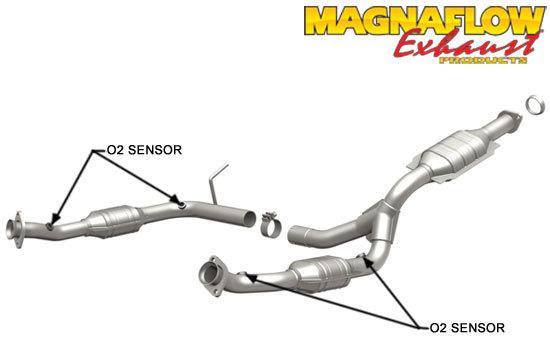 Magnaflow catalytic converter 93372 mercury mountaineer