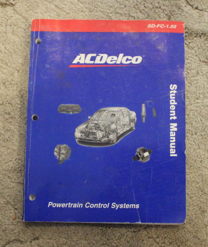 Ac delco student manual power train systems 