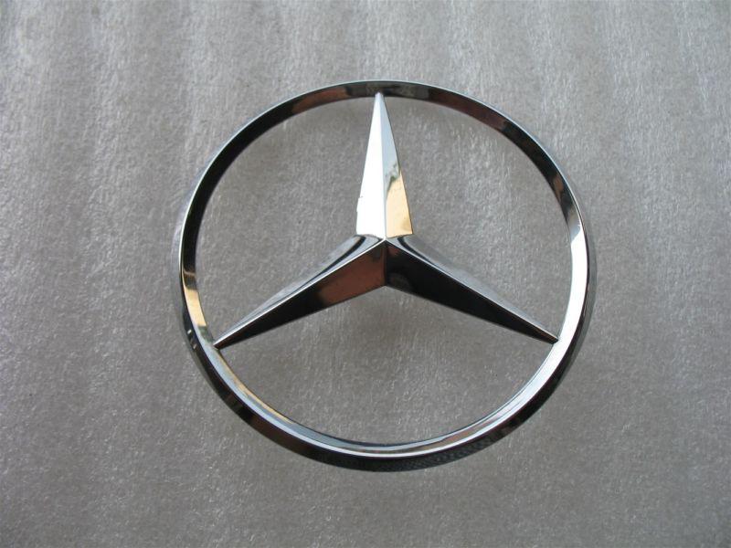 1998 mercedes slk slk230 rear trunk chrome emblem logo 98