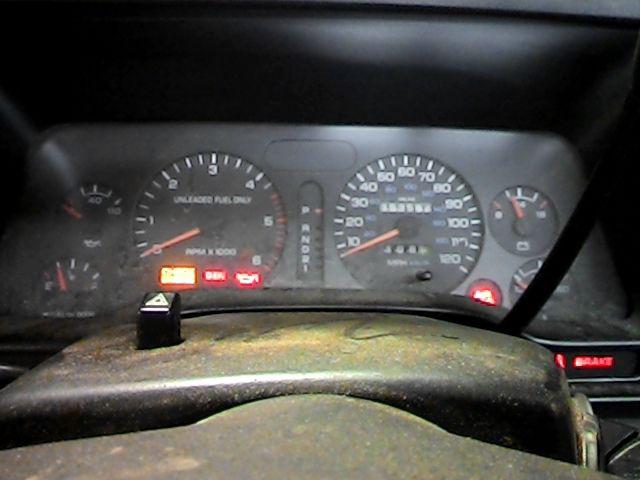 1997 dodge 2500 pickup speedometer instrument cluster gauges 2615651