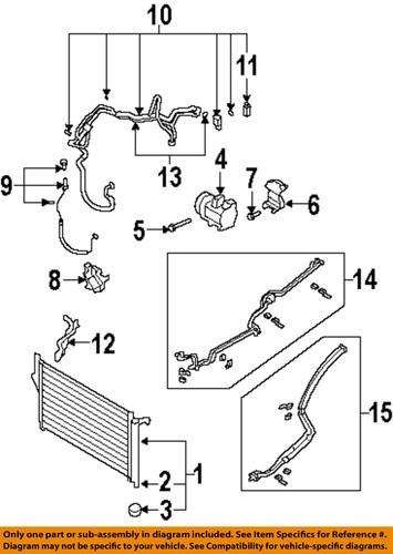 Hyundai oem 97606-2b000 a/c condenser