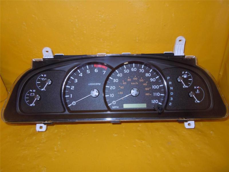 07 sequoia speedometer instrument cluster dash panel gauges 72k